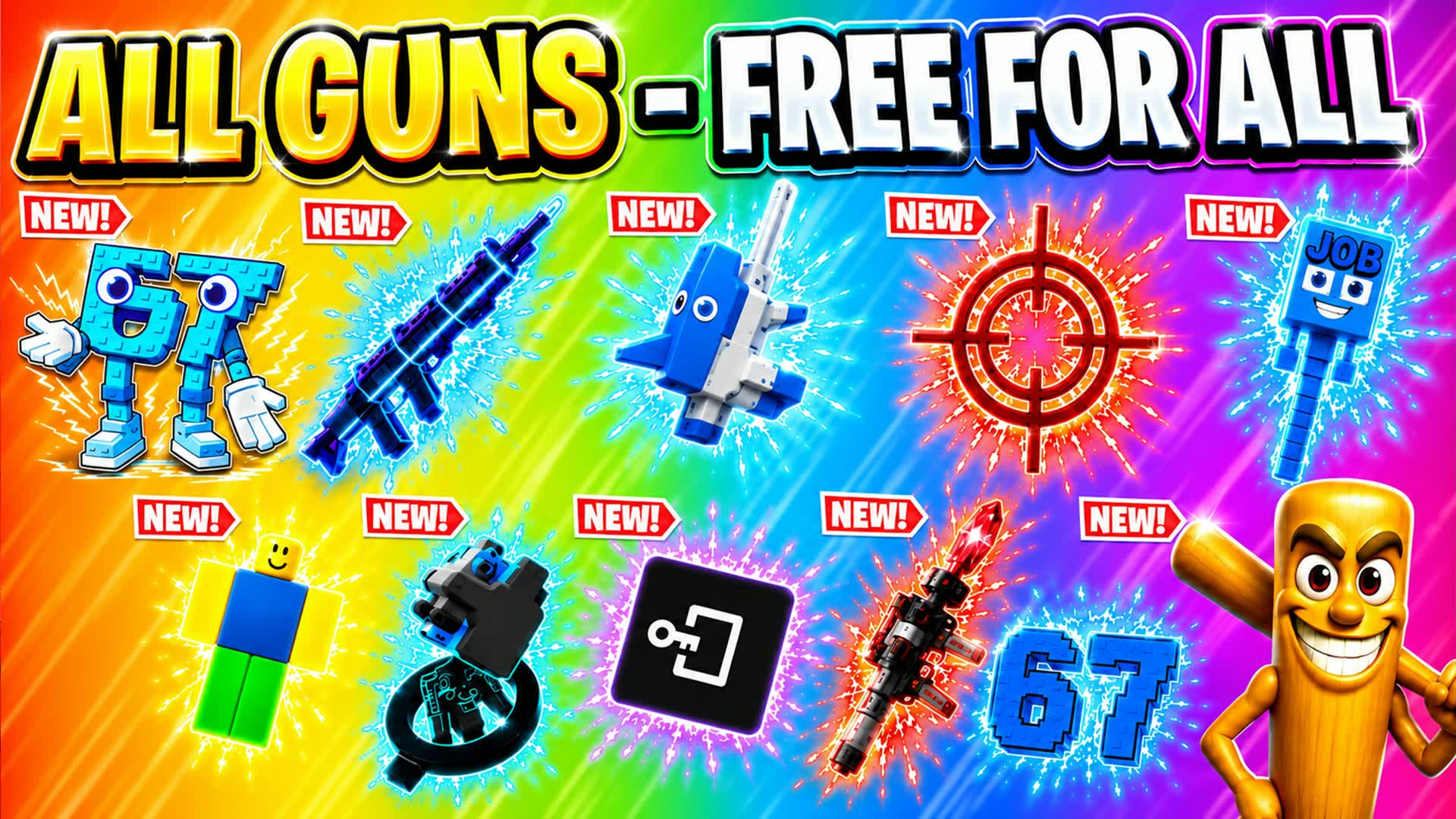 99ボット ⭐すべての武器と乗り物 - ゾンビボス