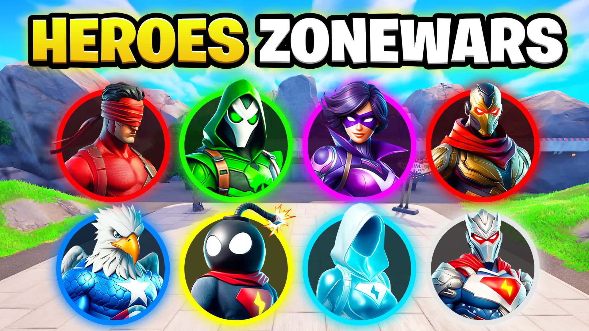 HEROES ZONE WARS ⭐ [GNA]