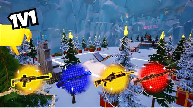 Christmas cave 1v1
