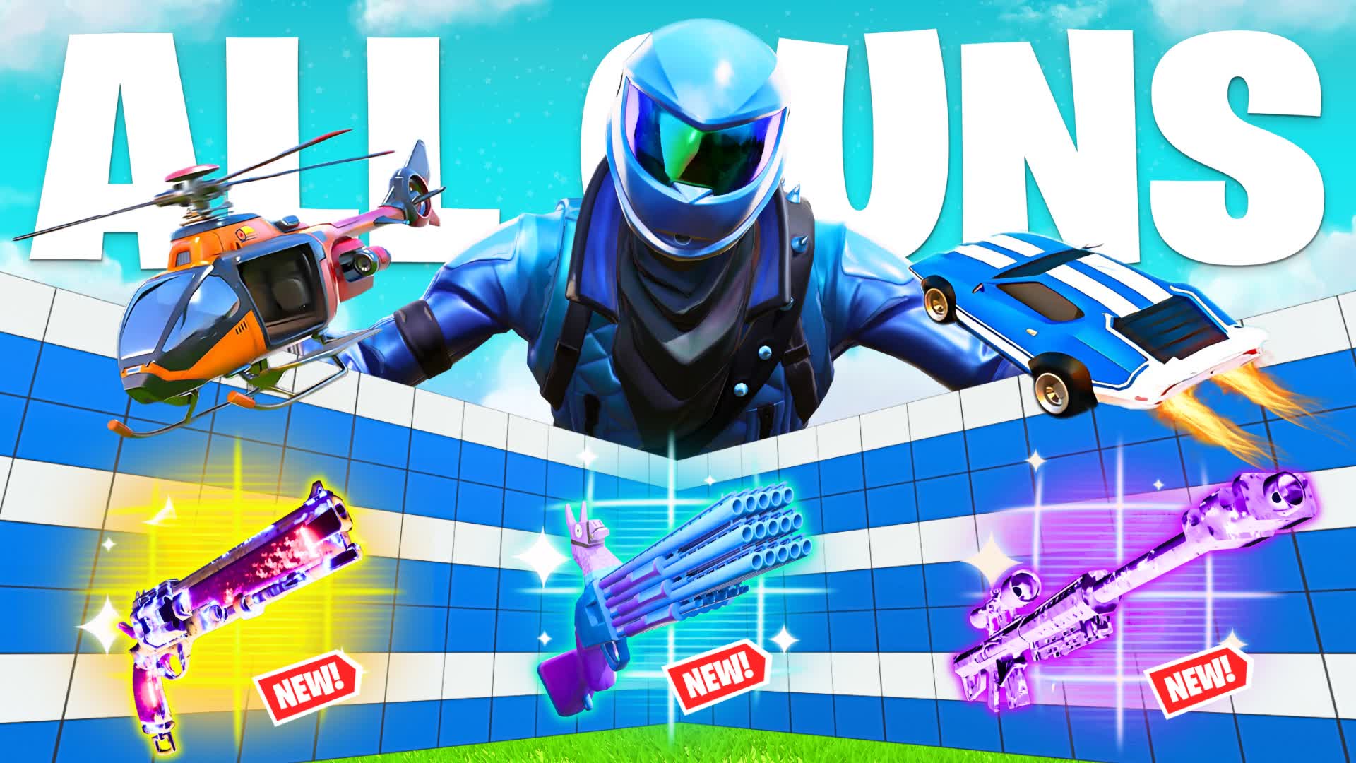 كل الاسلحه - 1V1-ALL GUN & planes & cars