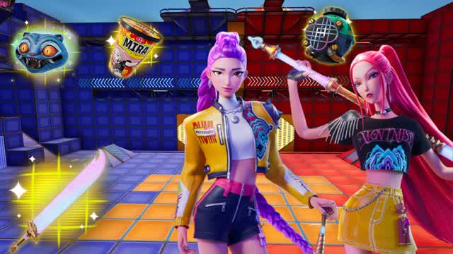 Red vs Blue: KPOP Hunter Edition