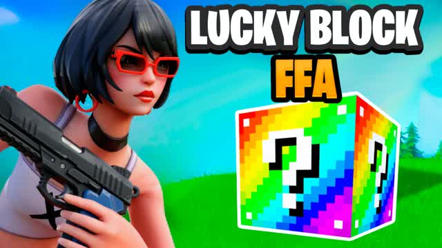 LUCKY BLOCK FFA | ALL WEAPONS