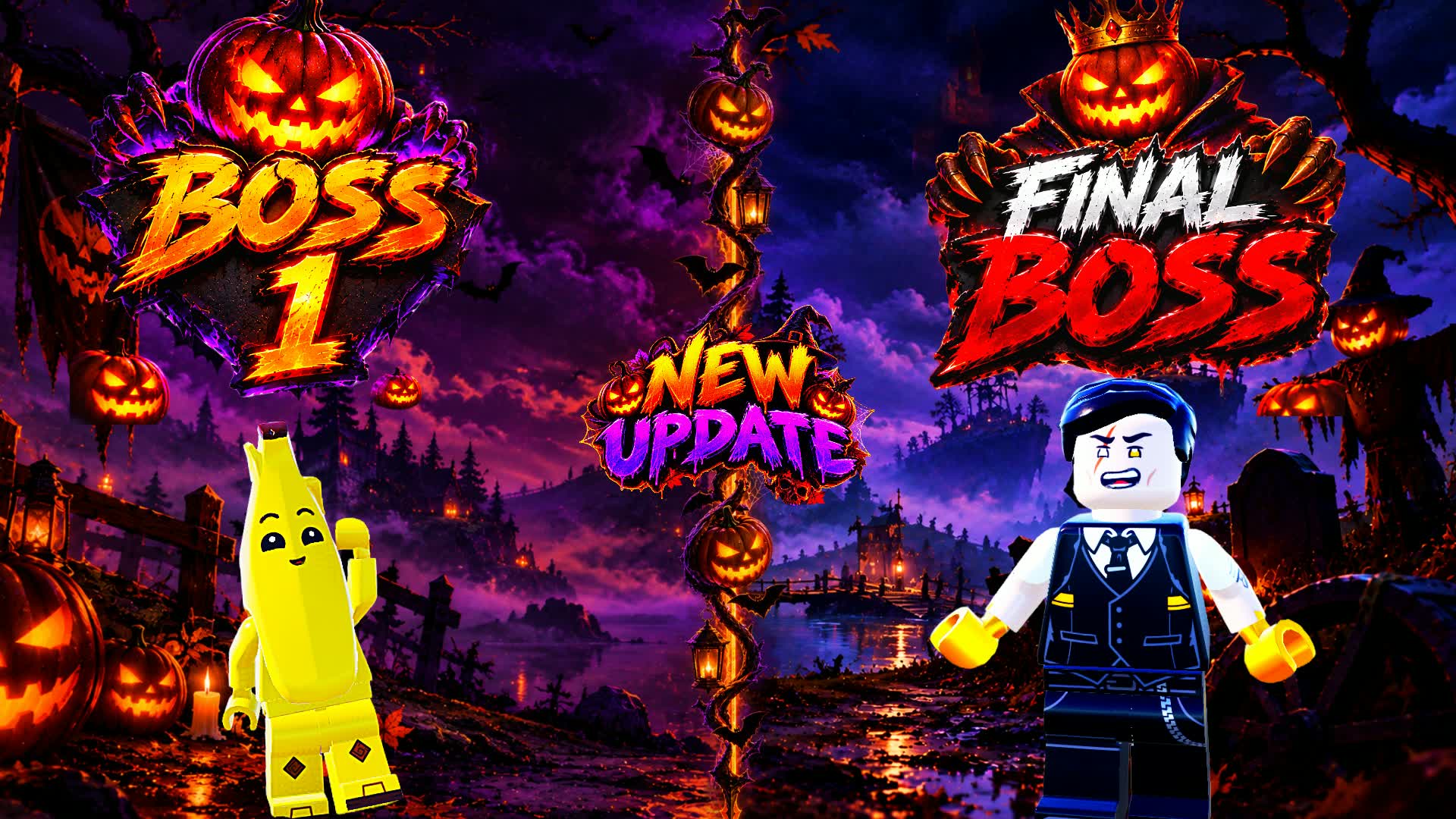 Boss Fight  [12 Bosses] [Halloween] 🎃