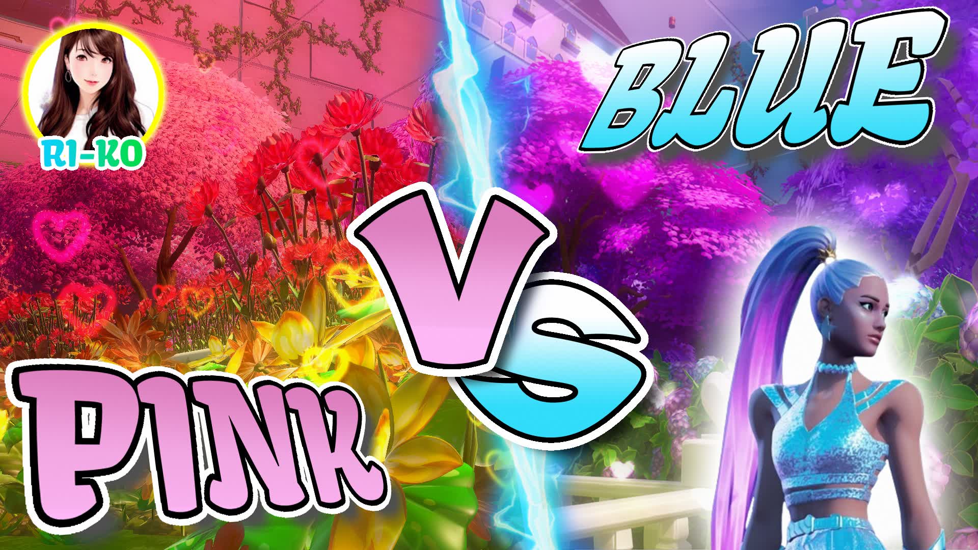 Torisan Taraf ndan retilen Cute Pink VS Blue 1205 9864 4765 Fortnite