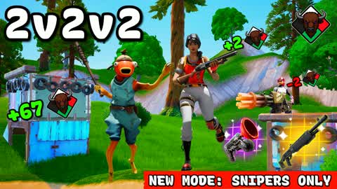 Pookie's TMNT 2v2v2 Zero-Build🌀