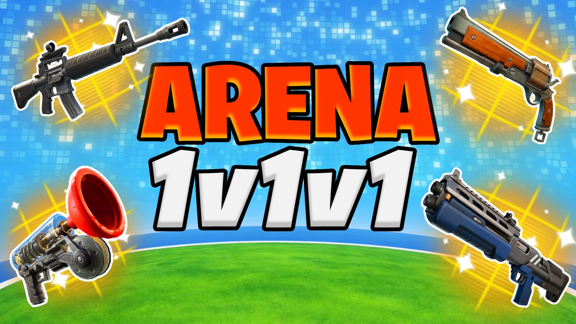 1v1v1 Arena Realistics FFA Zone Wars