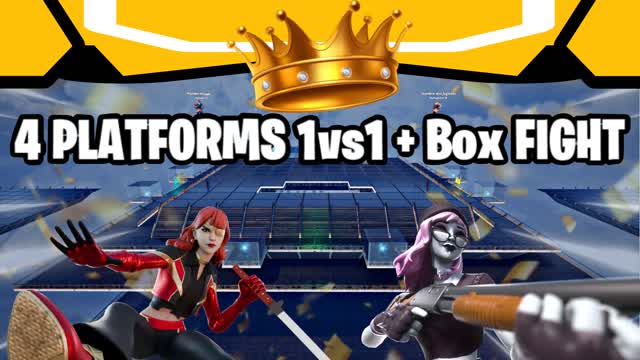 💥4 PLATFORMS 1vs1 + Box FIGHTT💥
