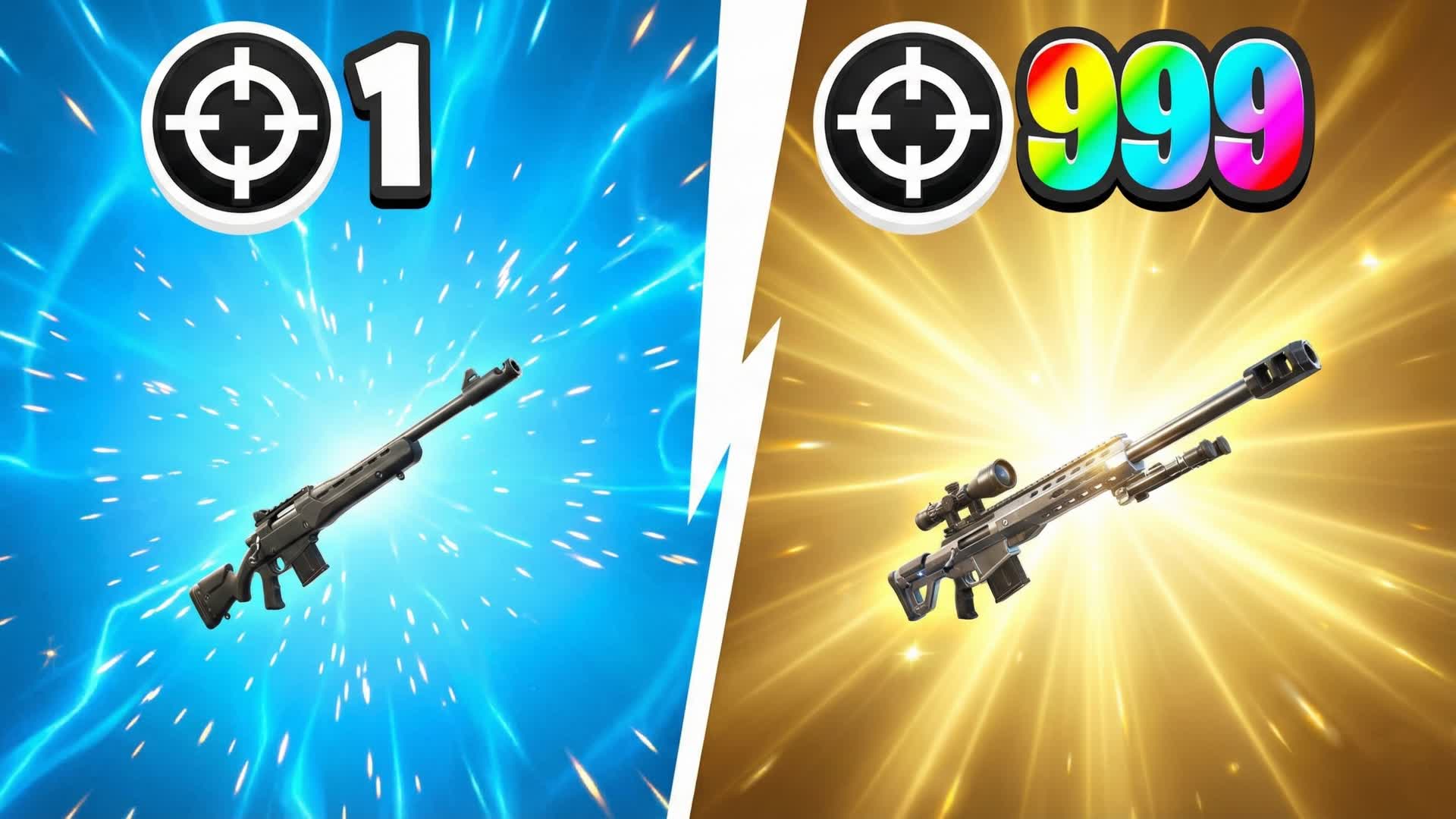 🔫 TILTED TOWERS GUN GAME ONE SHOT 🔫