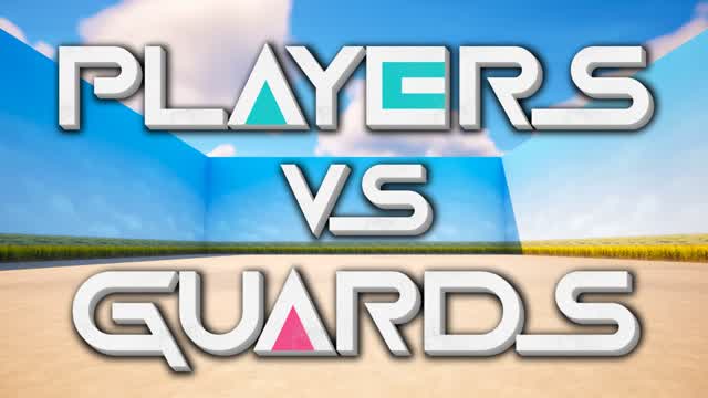 🔵 PLAYERS VS GUARDS 🔴CRAZY🦑