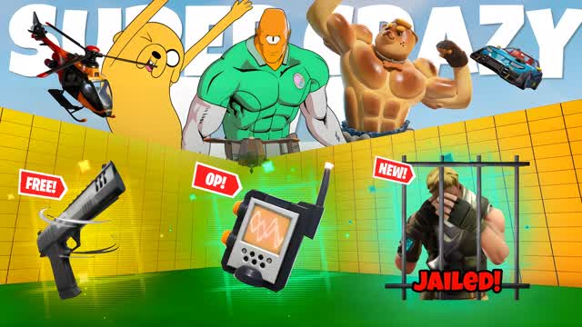 SUPER CRAZY 1V1 FFA - ALL GUNS & CARS