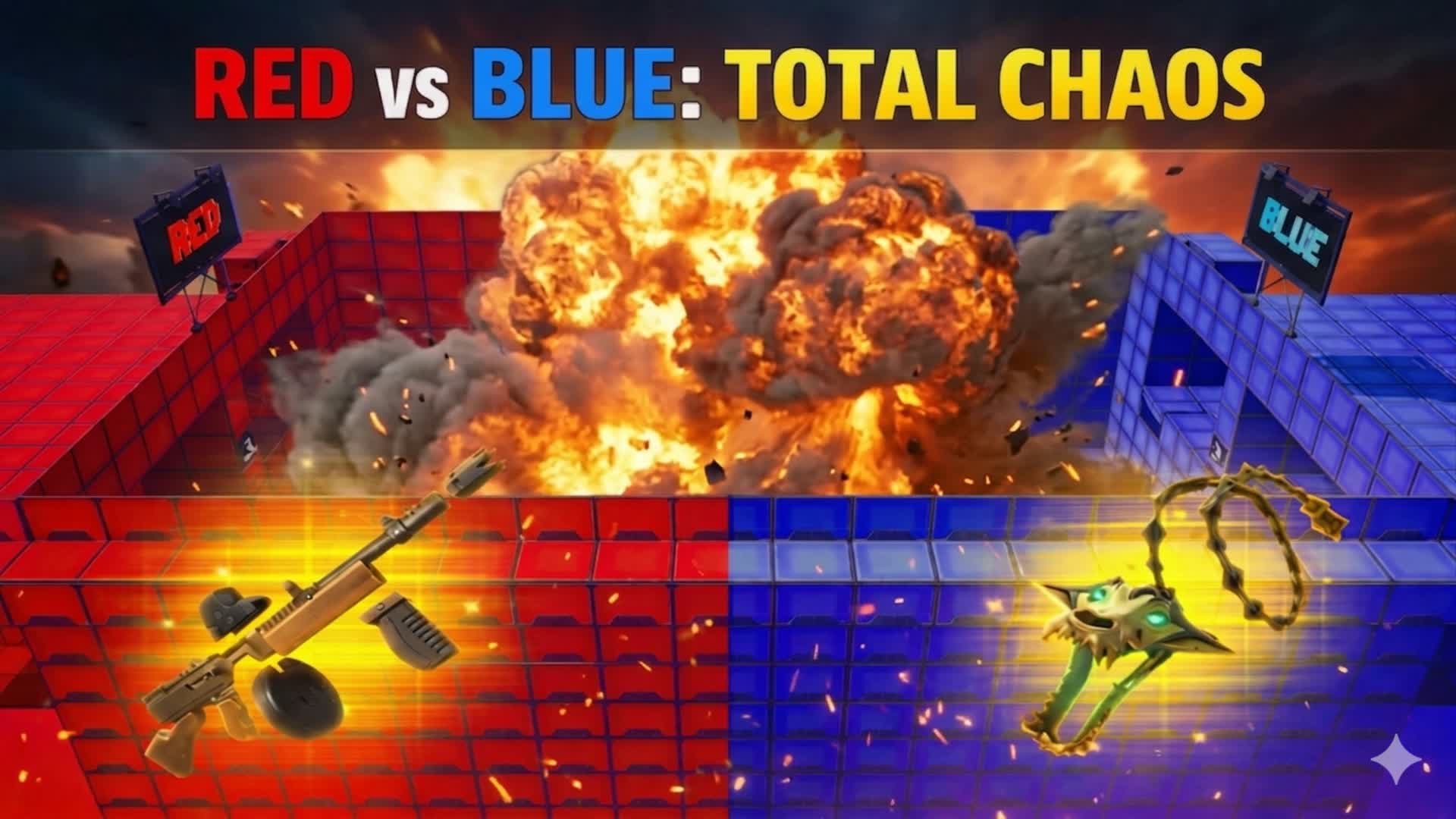 レッド vs ブルー：トータルカオス