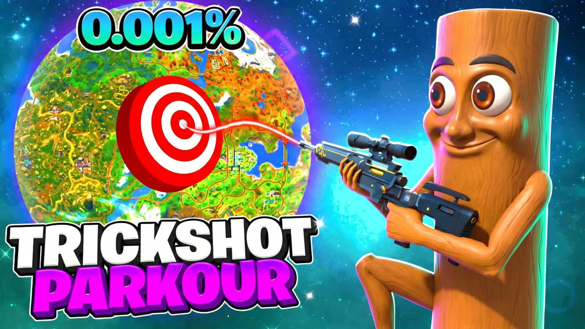 FINAL TRICKSHOT PARKOUR🎯(70 LEVELS)