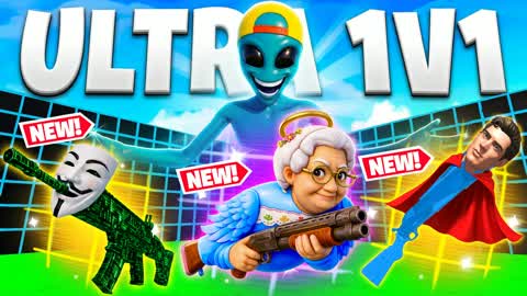 ULTRA 1V1 ALL GUNS & RED CARS FREEBUILD