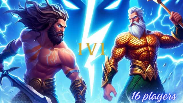 Ultimate 1v1 build fight 16 players