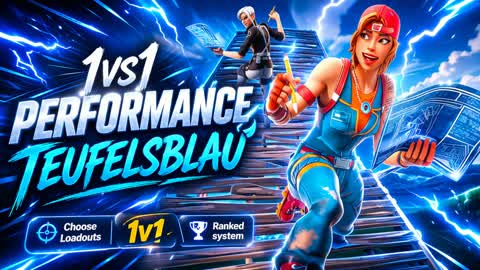 1vs1 Performance – Teufelsblau