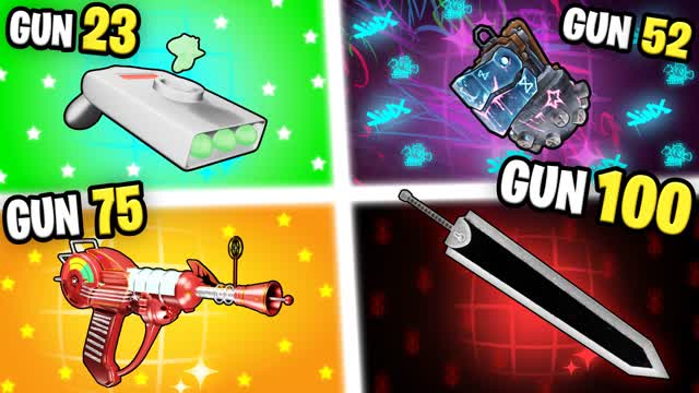 CUSTOM GUN GAME🔫ONE SHOT🎯