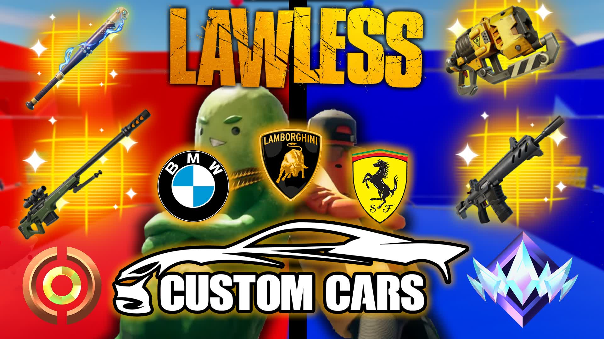 LAWLESS RED VS BLUE 🔴🔵