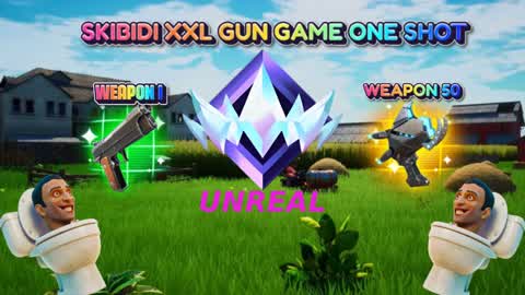 Skibidi XXL Gun Game 🎯 One Shot