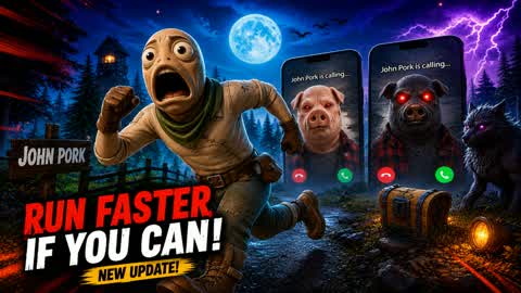JOHN PORK IS CALLING… ESCAPE!!! [HORROR]