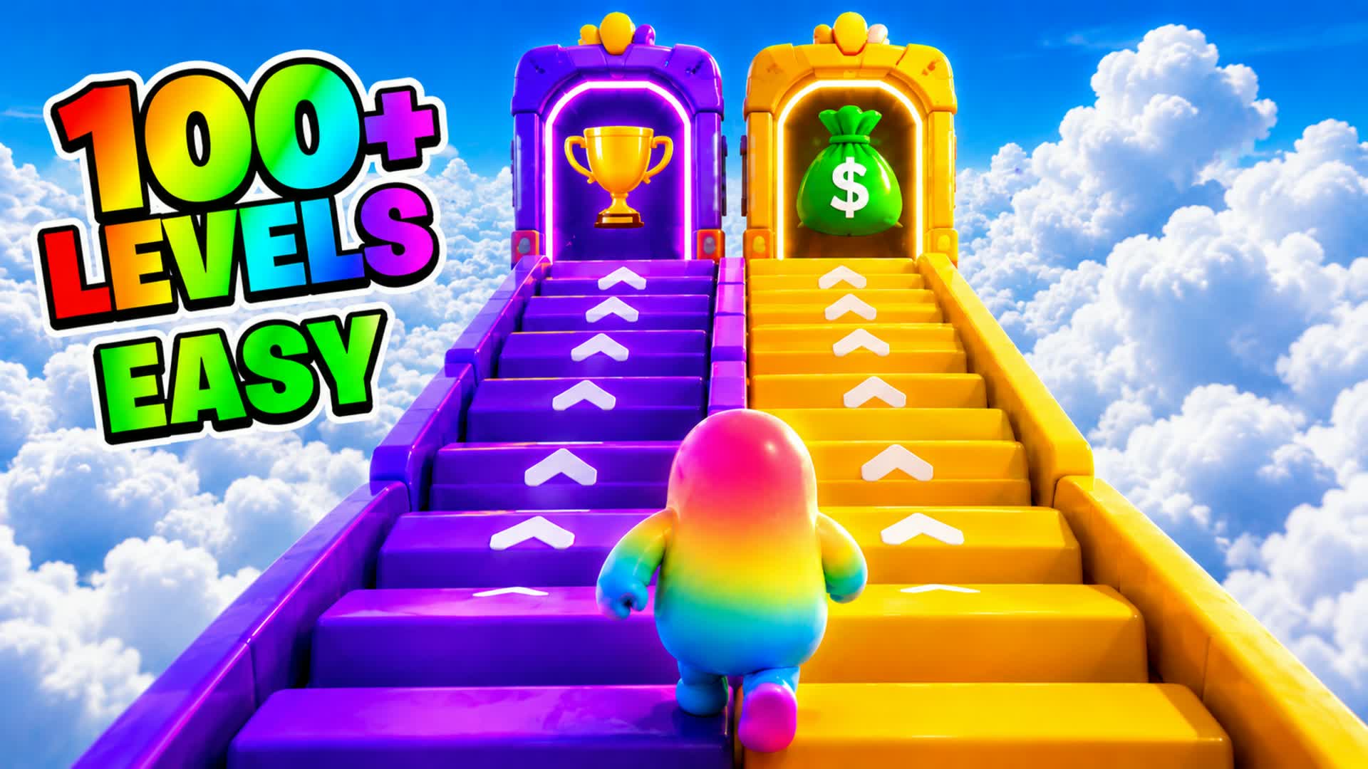 ✅EASY PARKOUR 100+✅