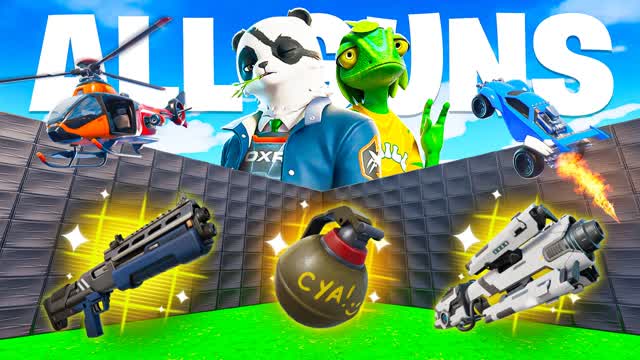 BEST 1V1 FFA - ALL GUNS & RIDES