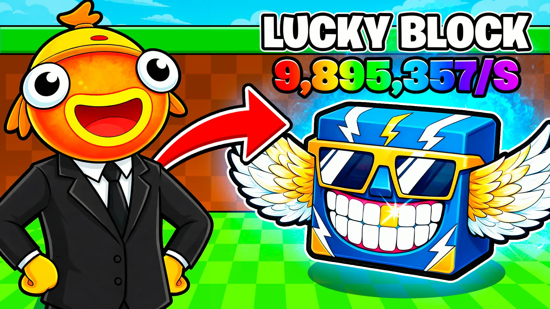 ラッキーブロックになろう [TYCOON]