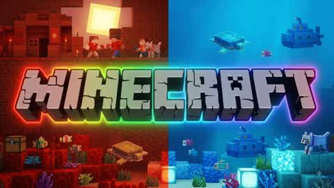 BLUE VS RED MINECRAFT 🔵🔴