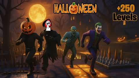 HALLOWEEN PARKOUR 🏃🏻‍♂️DEATHRUN RACE