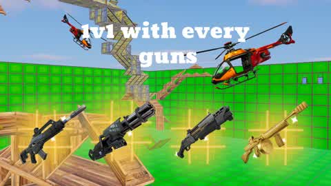 1v1 with every guns