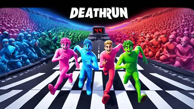 âĄDEATHRUN RACE (4 PLAYER) đđ„