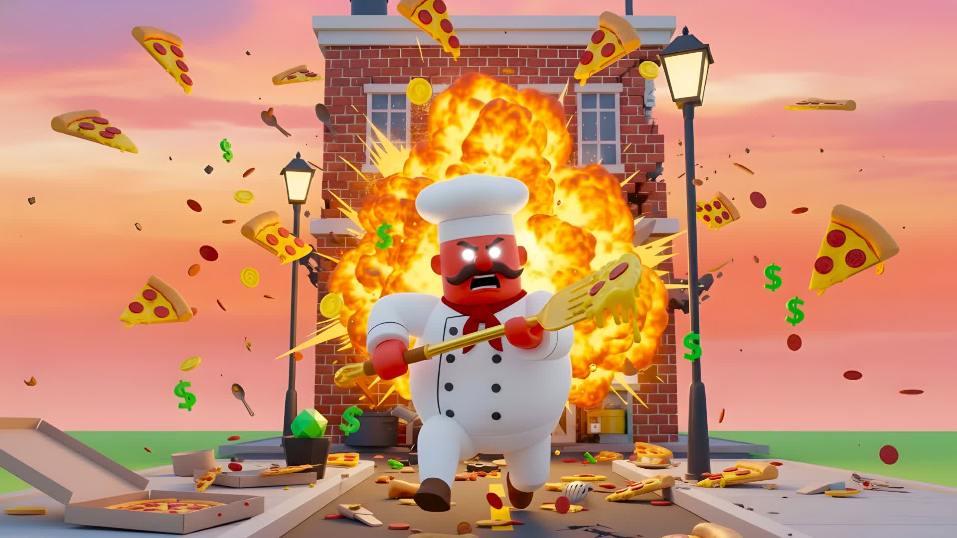 🚪 ピッツェリアからの脱出 🍕 8100-7016-0859 by sp4nky-studio