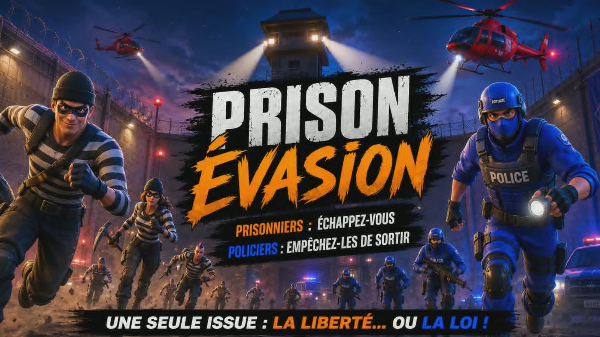 POLICIER VS PRISONNIERS
