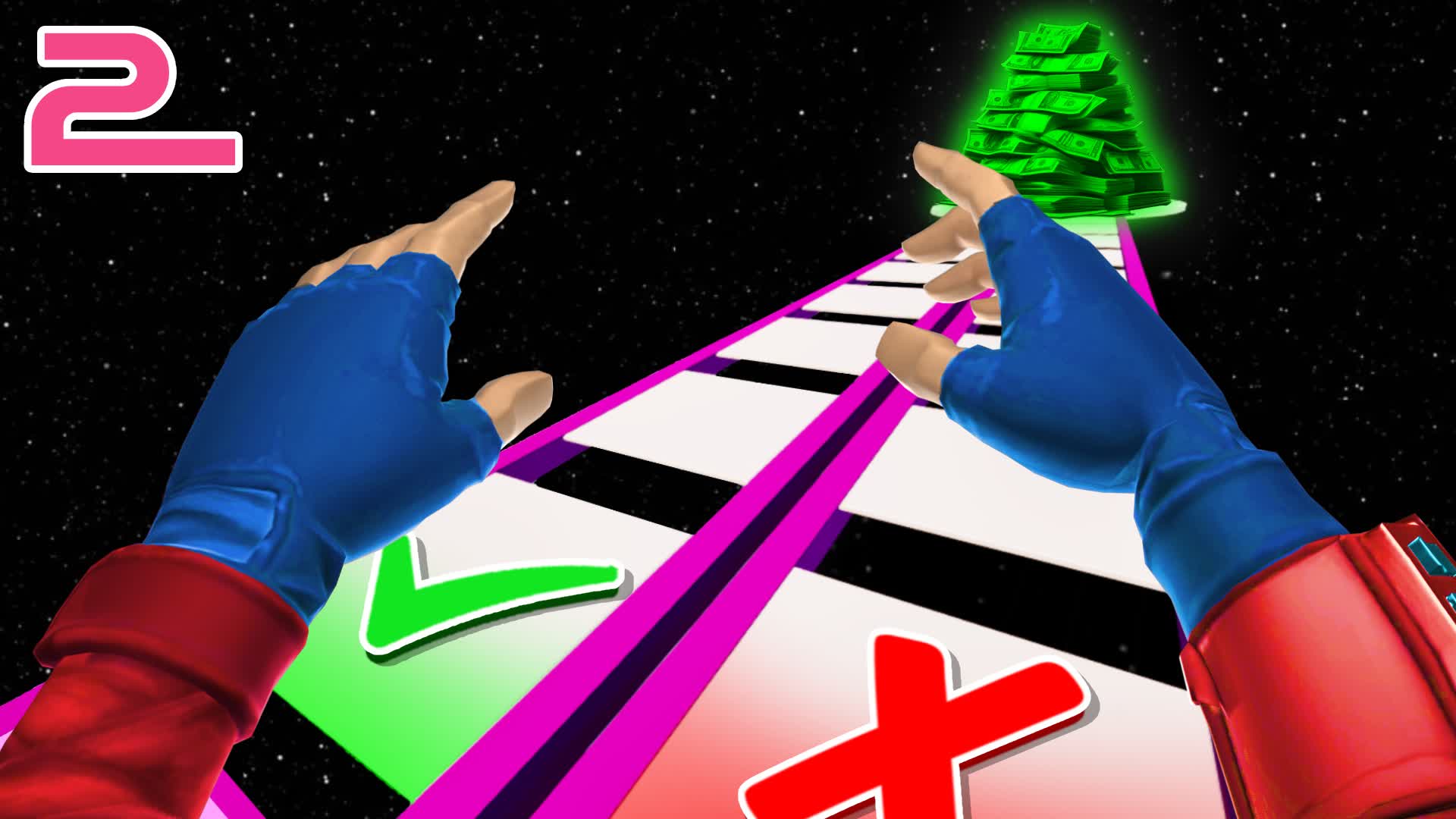 GLASS BRIDGE PARKOUR🔍VIRAL 3 OCTO GAME