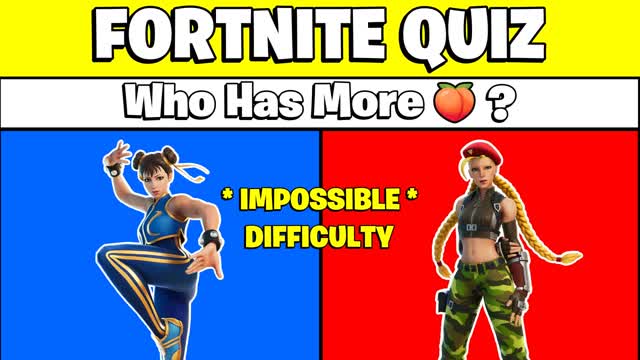 đThe impossible Fortnite Quizđ„