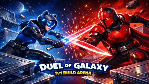 Duel of the Galaxy – 1v1 Build Arena