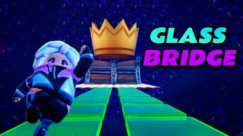 FALL GUYS GLASS BRIDGE RANDOM RACE