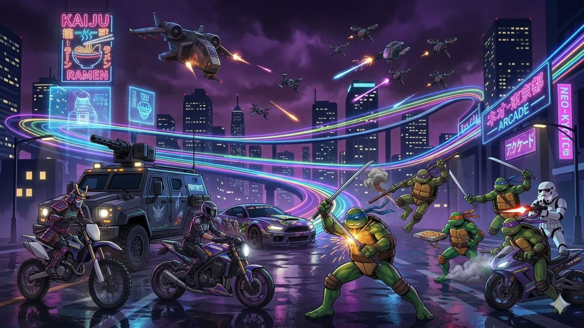 🚗 JOGO DE CARROS TMNT 🕹️