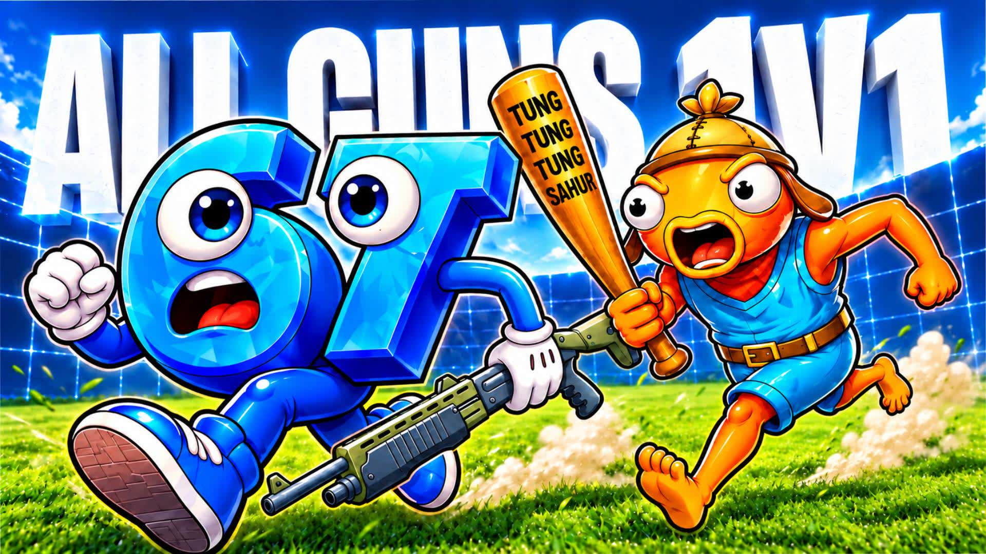 🎯 PAUL2M 1V1 ALL GUNS (200 PUMPS)