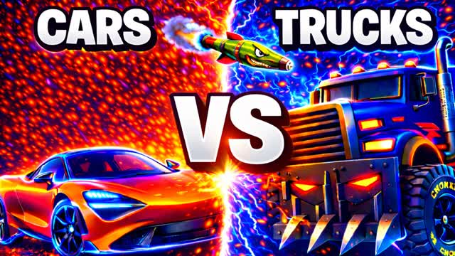 DRIVE & FIGHT PARTY- Cars VS Weapons FFA