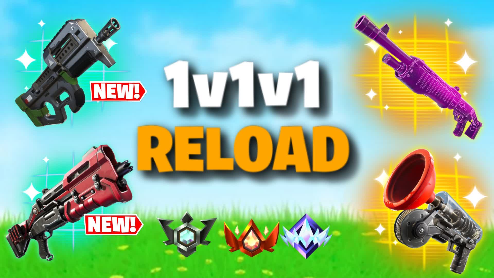 1V1V1 RELOAD RANKED - FREE FOR ALL PVP