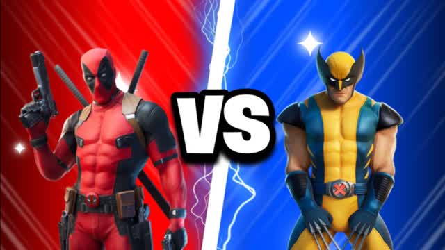 RED VS BLUE 🔴🔵 DEADPOOL AND WOLVERINE!