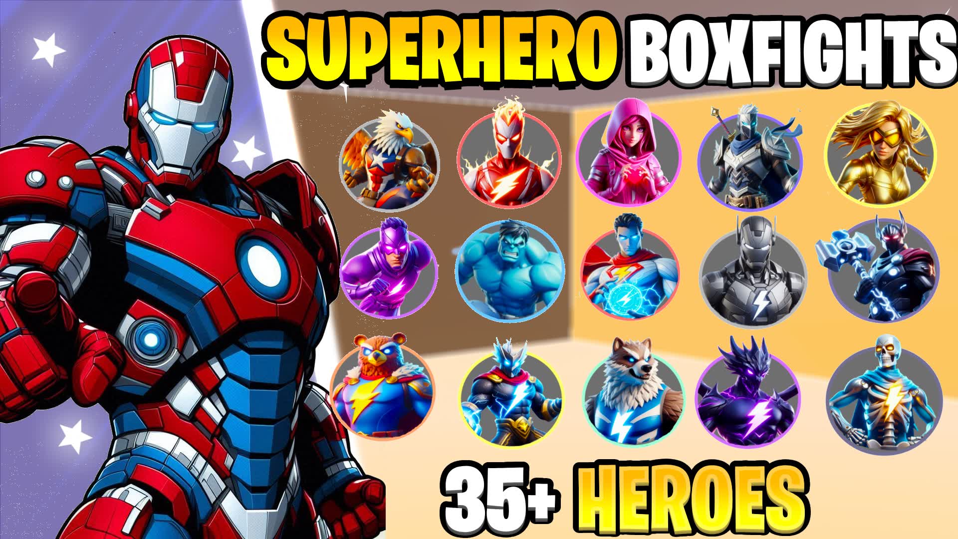 🦸‍♂️ULTIMATE SUPERHERO BOXFIGHTS📦