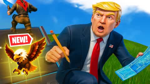 🗽TRUMP 1V1 BUILD FIGHT🗽