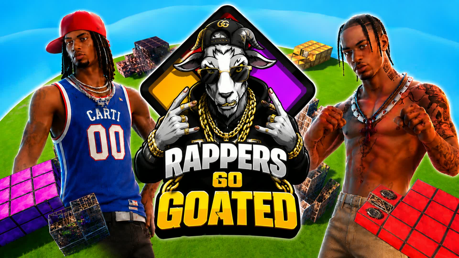 🐐 RAPPERS GO GOATED! ZONE WARS 🌀