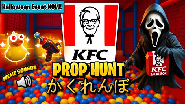 KFC halloween PROP HUNT/KFC ハロウィンズ かくれんぼ