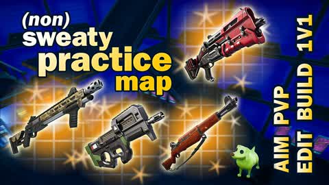 non sweaty practice map - edit build aim