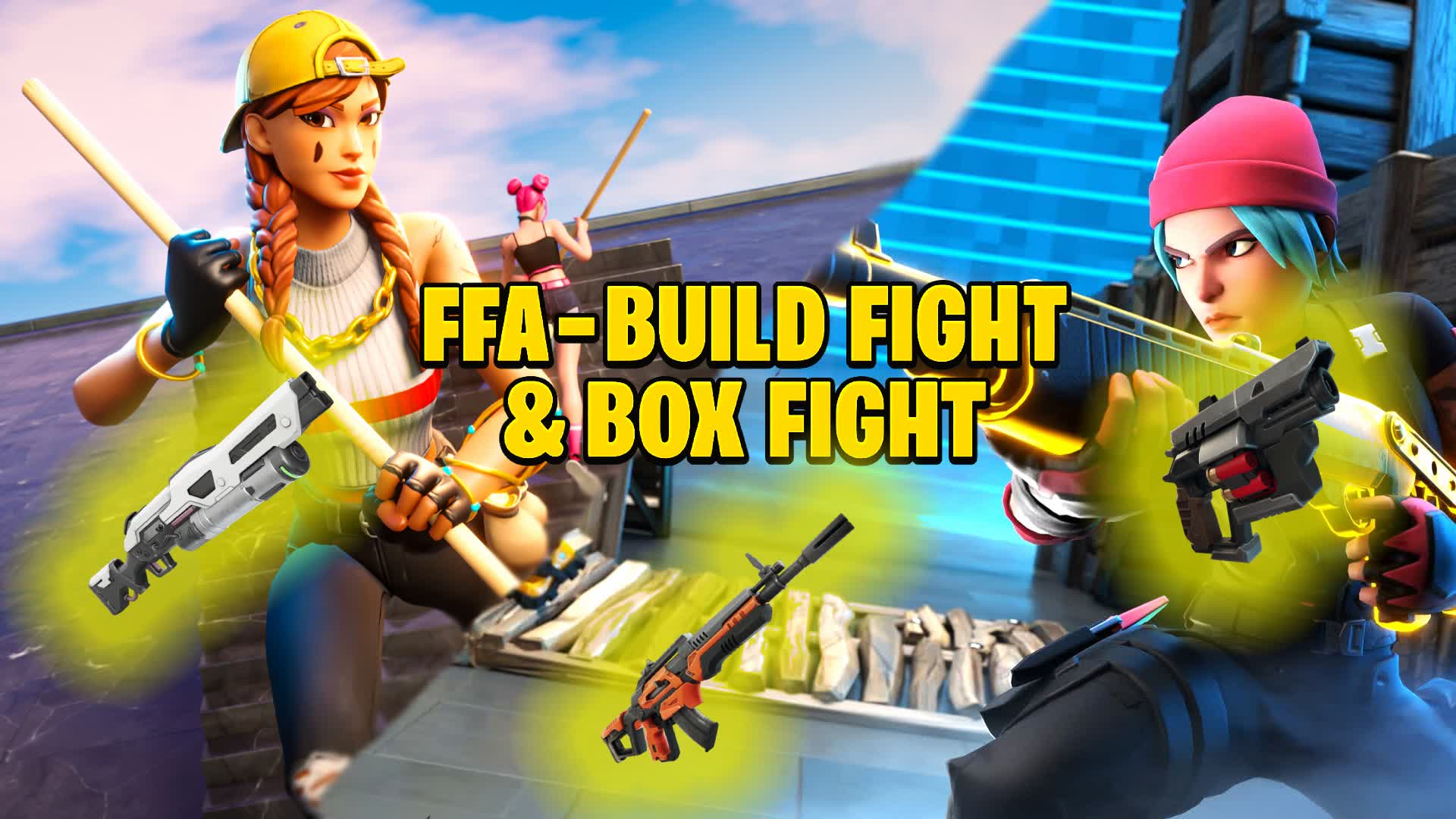 FFA - BuildFight & BoxFight 4324-7903-9509 by piggyfnbr - Fortnite ...