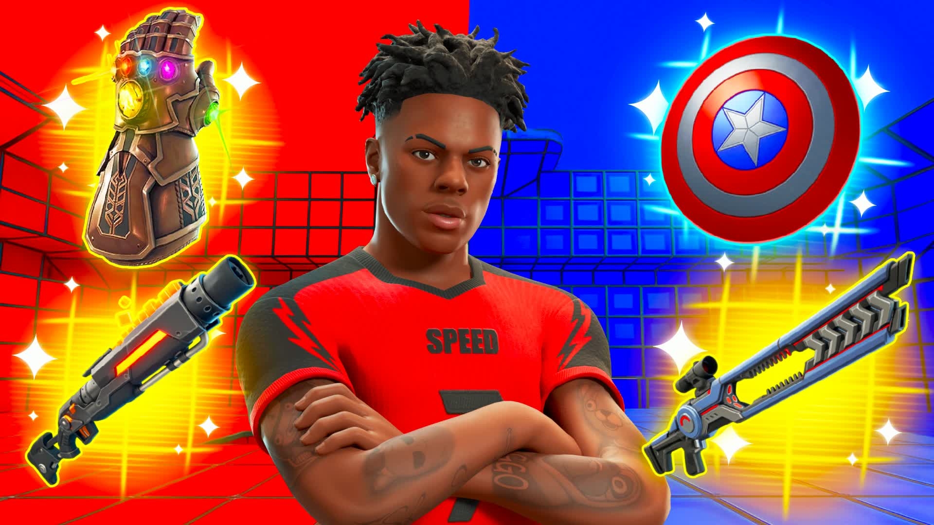 クレイジー レッドvsブルー 🔴🔵ABCABC