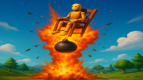 🪑🔥🧨chair Explode Waiting