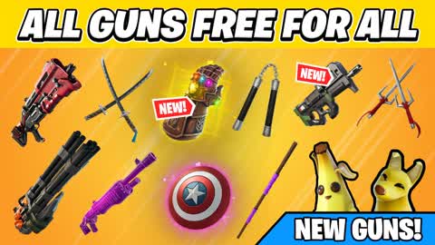 ALL GUNS ⭐ TMNT - FREE FOR ALL (CARS)